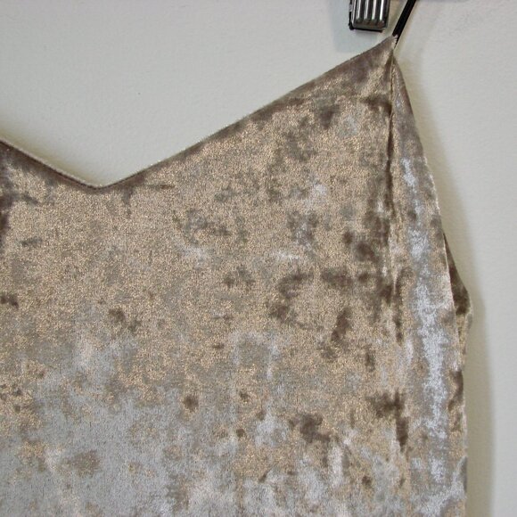 Polly & Esther Velvet Mini Slip Dress Spaghetti Straps Bodycon Party Medium - Picture 9 of 16
